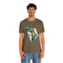 Stained Glass Velociraptor - Short Sleeve Tee